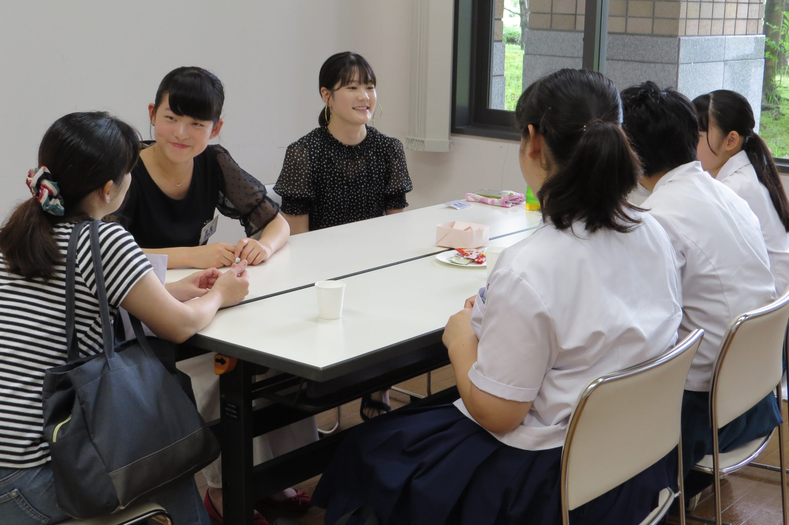 学生との交流サロン
