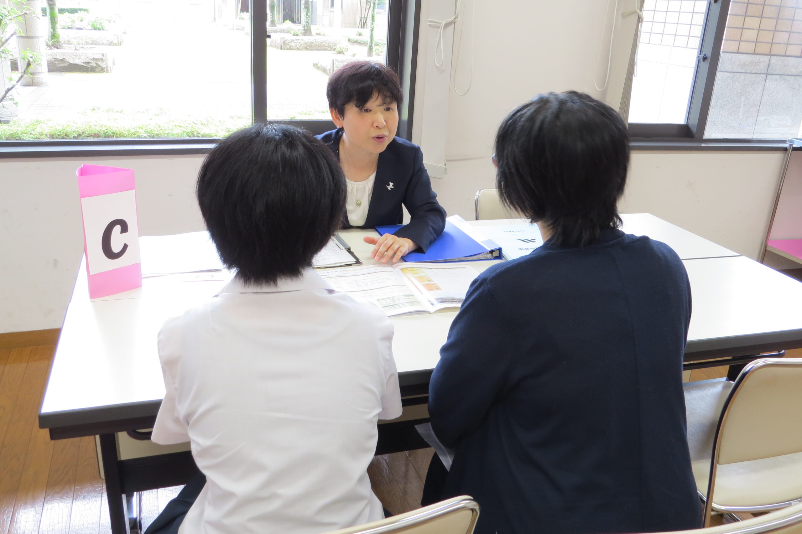 教員による進路相談会