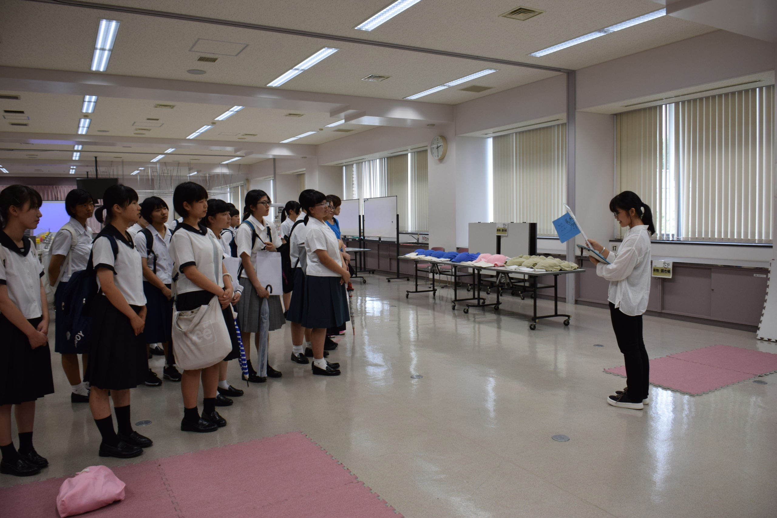 学生によるキャンパスツアー