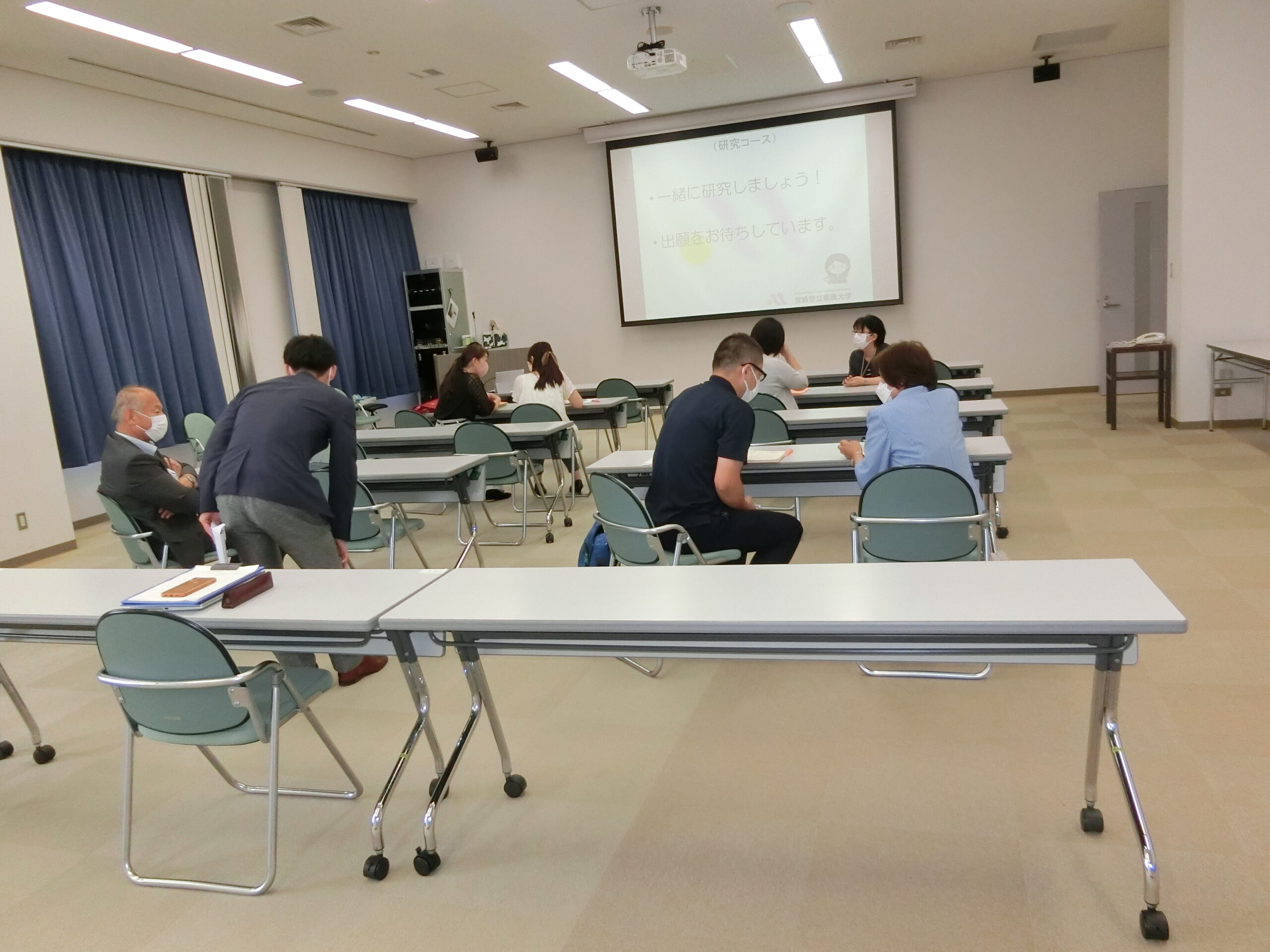個別相談の様子