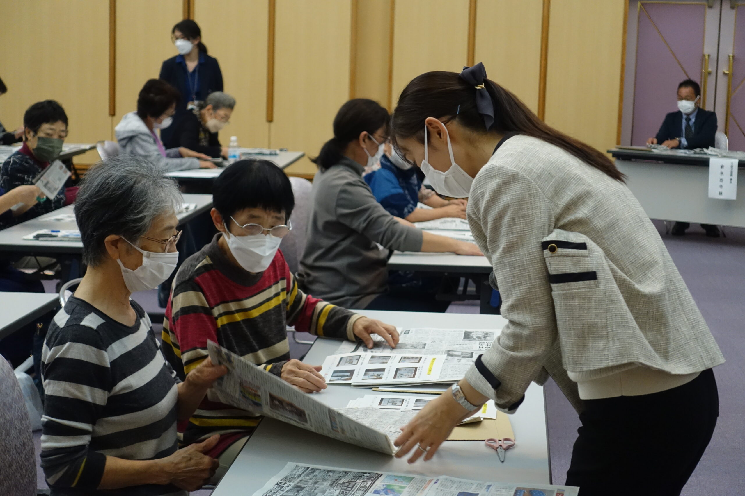 出前講座「知っておきたい！災害への備え」の様子