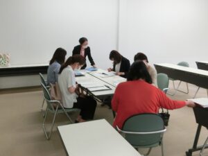 コース別説明(前期課程:研究コース)の様子