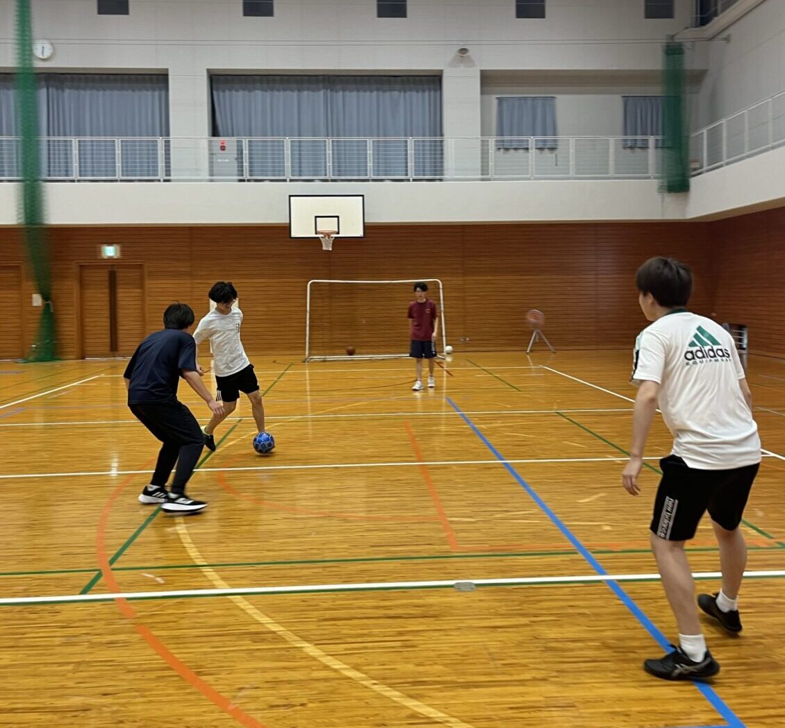フットサルの様子