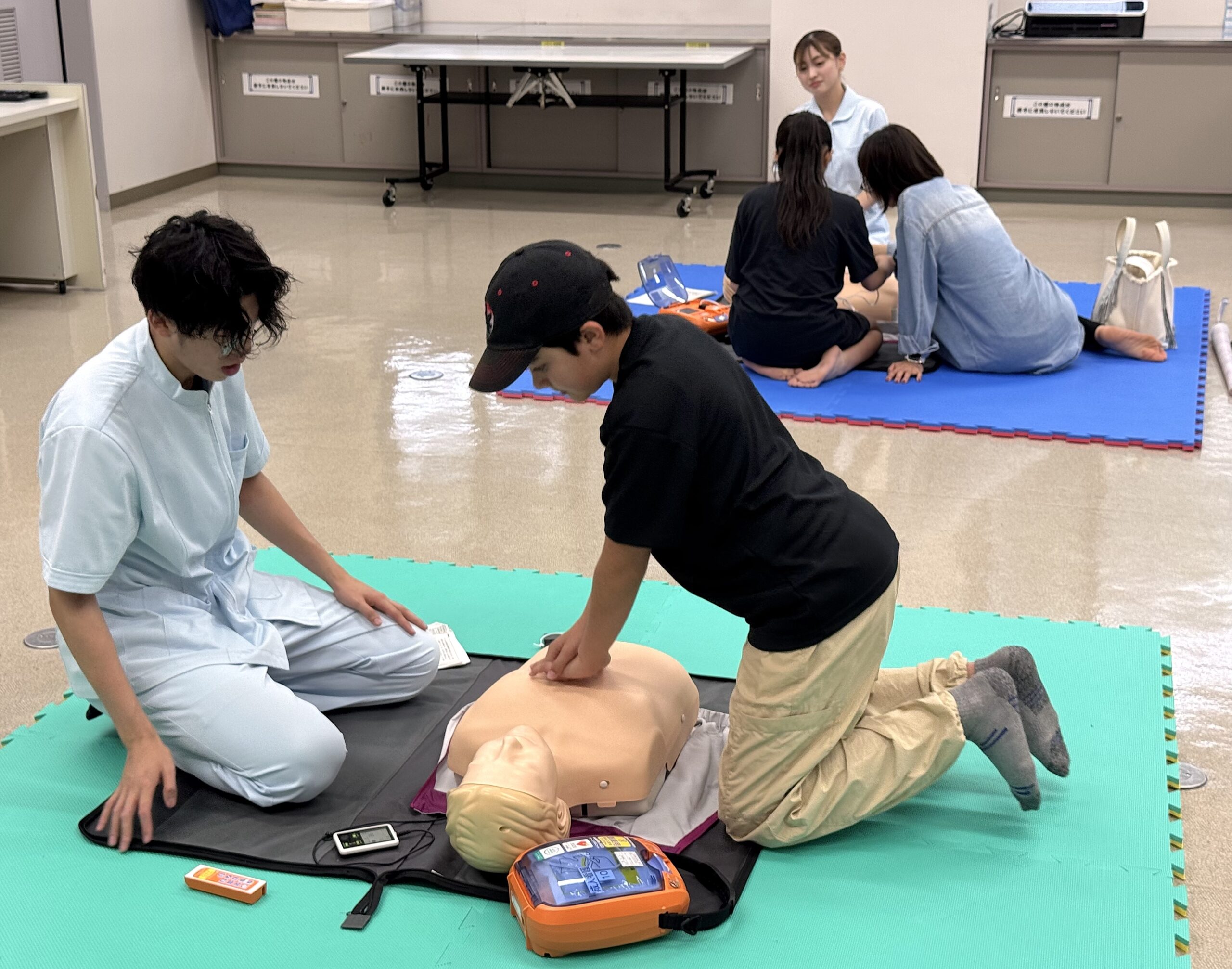 CPRの様子