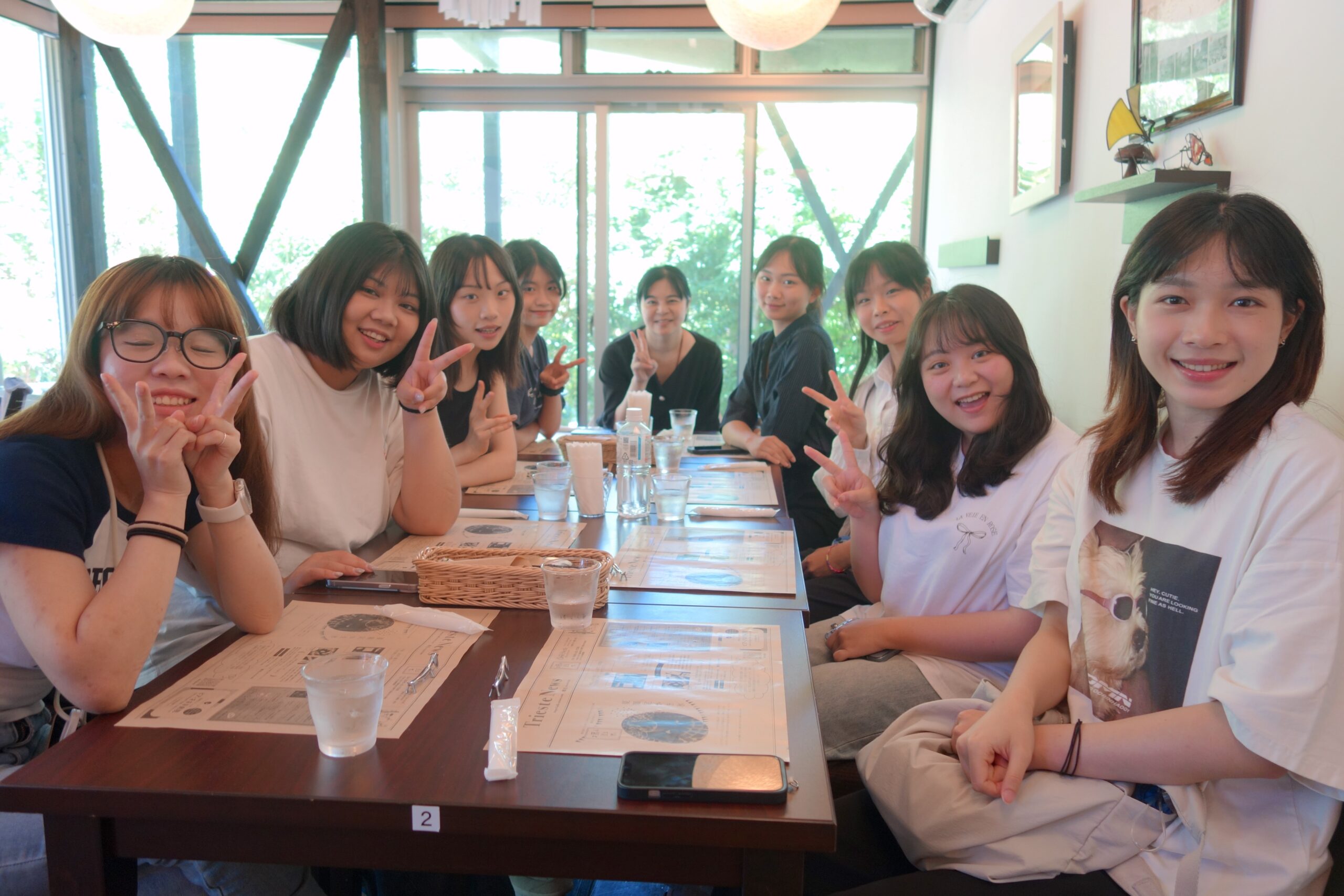 Cafe Triestaで昼食