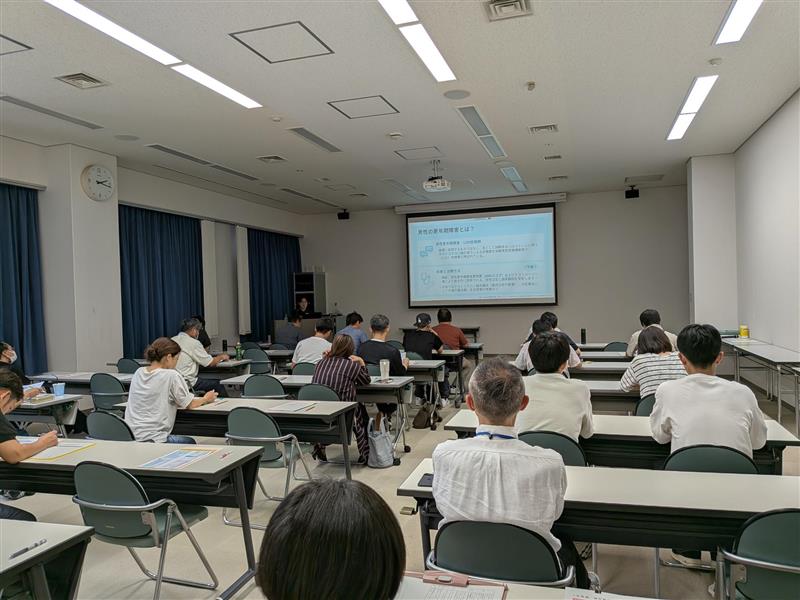 会場以外にもオンラインで講座を配信しました