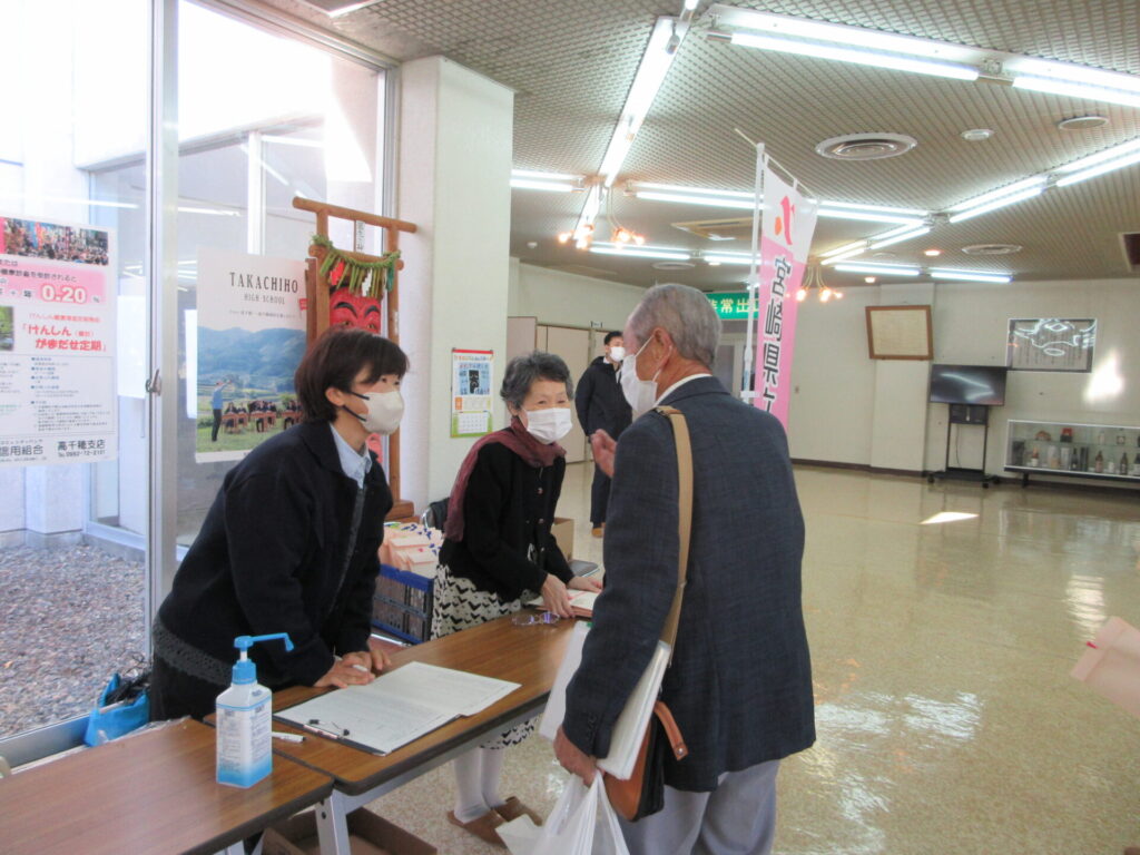 飛び出せ！看護大公開講座in高千穂町　「老後・介護を考えよう」を開催しました