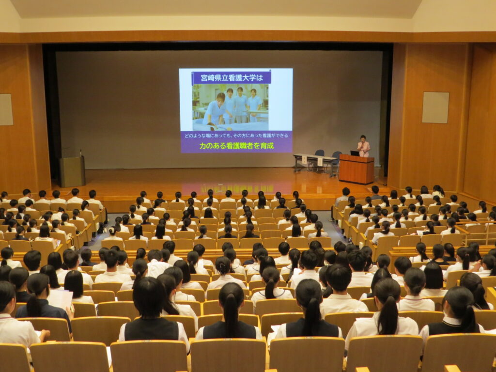 【学部】令和８年度宮崎県立看護大学オープンキャンパスを開催しました